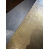 JOHAN - Set of 2 Nesting Tables in Gold Aluminum