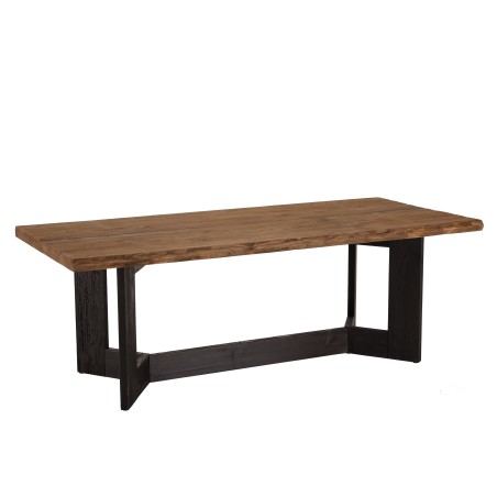 DANDY - Rectangular dining table 220x100cm recycled pine wood
