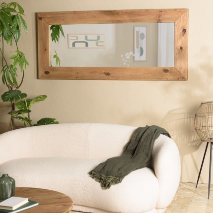 Miroir bois Pin recyclé SANDY