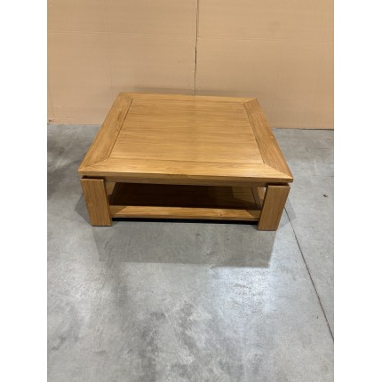 SECONDE MAIN -Table basse sous plateau 90 x 90 cm