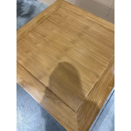SECONDE MAIN -Table basse sous plateau 90 x 90 cm
