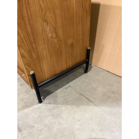 SIXTINE Sideboard - Recycled Teak Wood - 4 Doors & 2 Niches