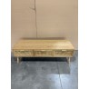 Rodrigo TV Stand with 3 Drawers and Cane