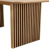 Table à manger rectangulaire L200 décor et chêne naturel - SYA