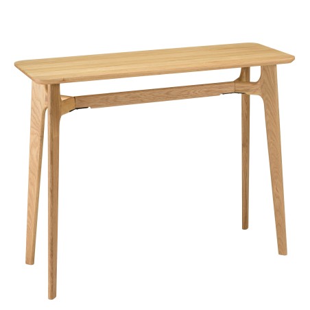 100x35cm console table in solid oak - SYA