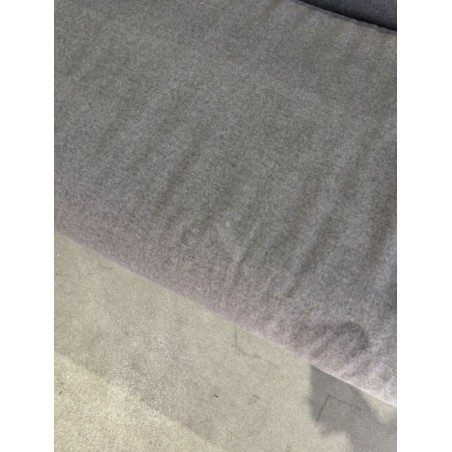 SECOND HAND - Canapé NEW YORK 3 places tissu gris anthracite pieds métal noir