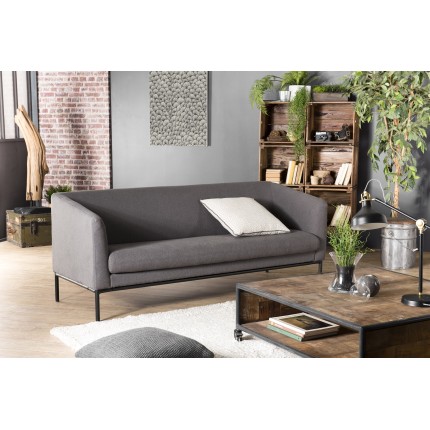 SECOND HAND - Dark grey 3-seater sofa