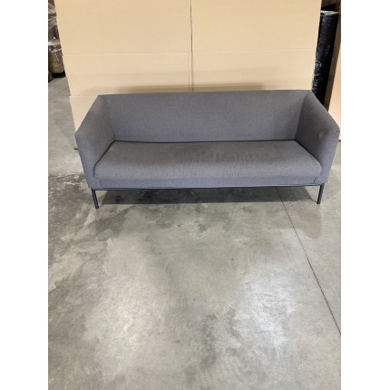 SECOND HAND - Dark grey 3-seater sofa