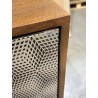 SECOND-HAND - Mango wood sideboard with 4 doors and ethnic motifs