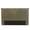 Tête de lit rembourrée pour lits 140/160cm velours côtelé vert - Collection Arthur