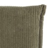 Tête de lit rembourrée pour lits 140/160cm velours côtelé vert - Collection Arthur