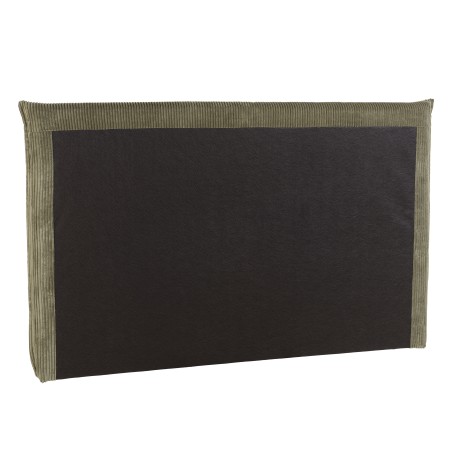 Tête de lit rembourrée pour lits 140/160cm velours côtelé vert - Collection Arthur