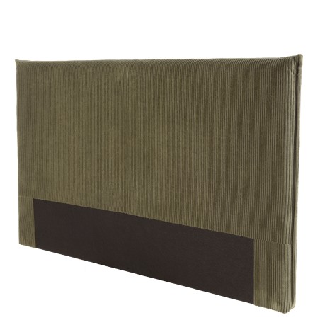 Tête de lit rembourrée pour lits 160/180cm velours côtelé vert - Collection Arthur