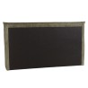 Upholstered headboard for 160/180 cm beds in green corduroy - Arthur Collection