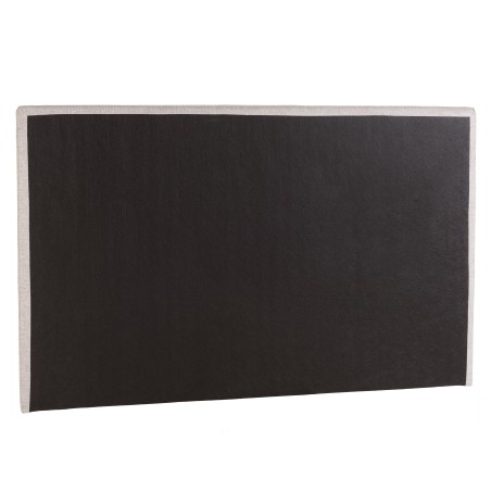 Upholstered headboard for 140/160 cm beds in grey - ARTHUR Collection