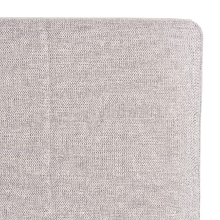 Tête de lit rembourrée pour lits 160/180cm couleur grise  - Collection ARTHUR