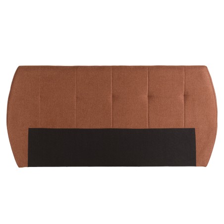 Tête de lit rembourrée pour lits 160/180cm couleur terracotta / orange
