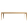 Table à manger ext. 250/350x100cm naturelle pieds chêne Table à manger ext. 250/350x100cm naturelle pieds chêne