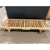 Premium Teak Sun Lounger with Wheels - Rot-Resistant Garden Furniture