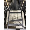 Fauteuil de jardin noir avec cordage noir | SECONDE VIE