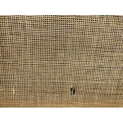 KALLY Rectangular Headboard 140/160cm 'Caning' Honey Brown Rattan