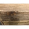 SECONDE MAIN - Coffre rangement marron bois