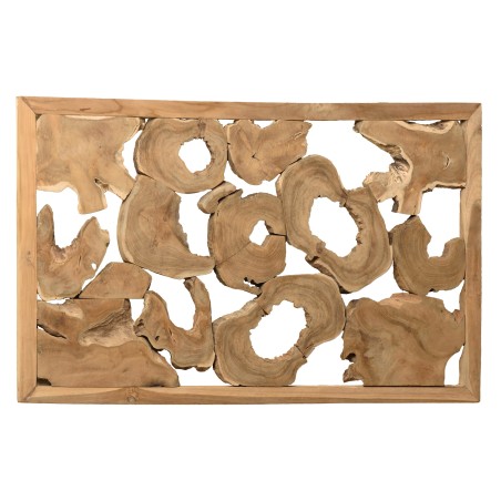Decorative item, 120 x 70 cm, rounded shapes, teak | SECOND-HAND