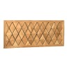 Wall decoration 120x50cm teak diamond pattern | SECOND LIFE