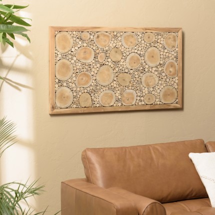 SECOND LIFE | Teak wall decoration