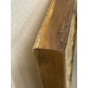 Teak mosaic wall decoration, 120x70 cm | Second-hand