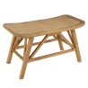 Banc 1 place en bois et rotin | Collection Amy Banc 1 place en bois et rotin | Collection Amy
