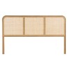AMY - Headboard in mindi wood and natural rattan for 140/160 cm beds AMY - Headboard in mindi wood and natural rattan for 140/160 cm beds