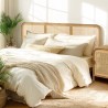 Headboard for 160/180 cm beds in wood and rattan | Amy Headboard for 160/180 cm beds in wood and rattan | Amy