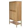 Dish cabinet with 2 shelves / 2 doors - Mindi / Rattan | Amy Collection Dish cabinet with 2 shelves / 2 doors - Mindi / Rattan | Amy Collection