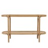 Console avec tablette en rotin naturel | AMY Console avec tablette en rotin naturel | AMY