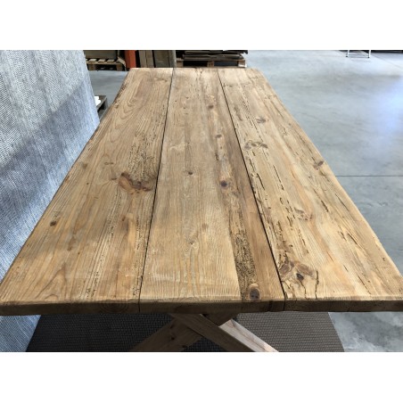 Table à manger rectangulaire SANDY 220x100cm
