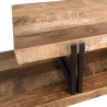Meuble TV SIXTINE marron 2 niveaux Teck Acacia Mahogany recyclé Meuble TV SIXTINE marron 2 niveaux Teck Acacia Mahogany recyclé