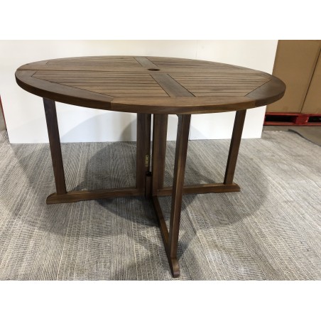Table de jardin 4/5 pers.- table ronde | SECONDE MAIN
