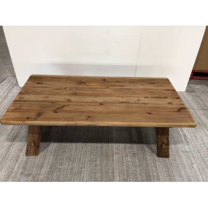 SANDY Rectangular Coffee Table 140x70cm - Recycled Pine Wood