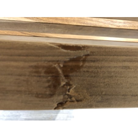 Premium Teak Sun Lounger with Wheels - Rot-Resistant Garden Furniture