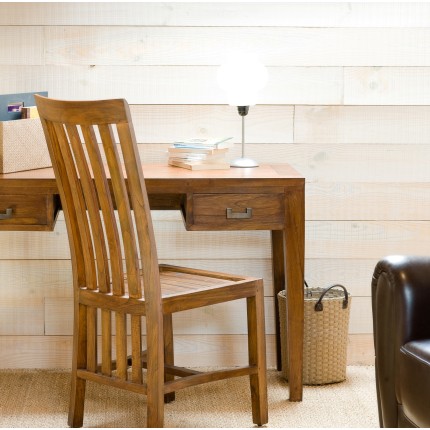 Lot de 2 chaises baléro bois LORINE