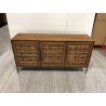 SIXTINE Recycled Teak Wood Sideboard with 3 Doors SIXTINE Recycled Teak Wood Sideboard with 3 Doors