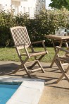 Set of 2 Lombock Teak Garden Armchairs - Premium Solid Teak Furniture Set of 2 Lombock Teak Garden Armchairs - Premium Solid Teak Furniture