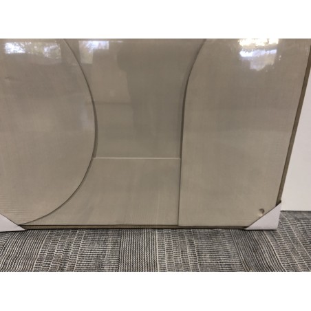 Décoration murale 83x123cm formes abstraites blanches | Seconde main