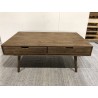 Table basse scandi bois 4 tiroirs | Seconde Main Table basse scandi bois 4 tiroirs | Seconde Main