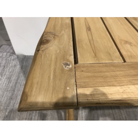 WILL Desk 120x60cm - Natural Teak Branches | Second Hand