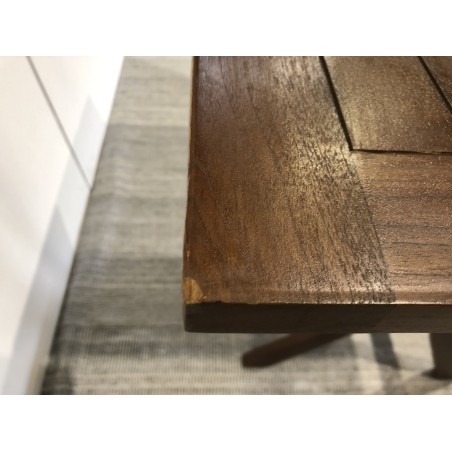 MAEVA Garden Table for 2 People - Teak Wood - 70 x 70 cm