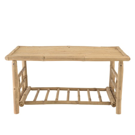 Table basse rectangulaire en bambou 90x49cm | Collection Vital