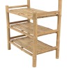 3-tier shelf and bamboo towel rack | Vital Collection