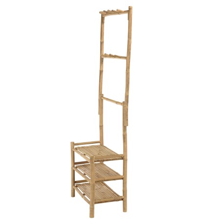 3-tier shelf and bamboo towel rack | Vital Collection